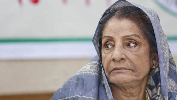 রওশন এরশাদের অবস্থা সঙ্কটাপন্ন